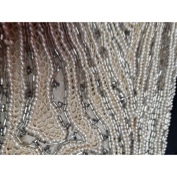 Vtg 1981 Halston Couture Collector Hand Beaded Bugle Jacket - Picture 6 of 16